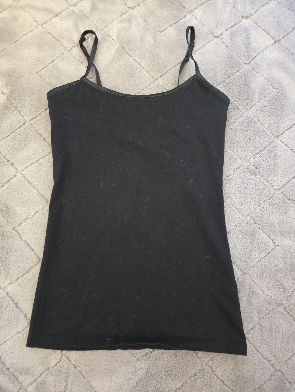 SO Black Spaghetti Strap Camisole